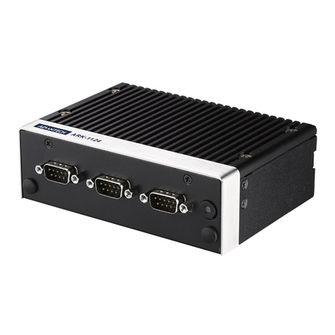 Advantech ARK-1124 User manual