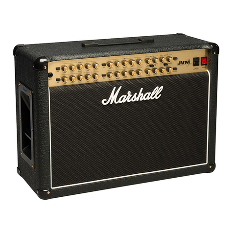 Marshall Amplification JVM410H HEAD owner's manual