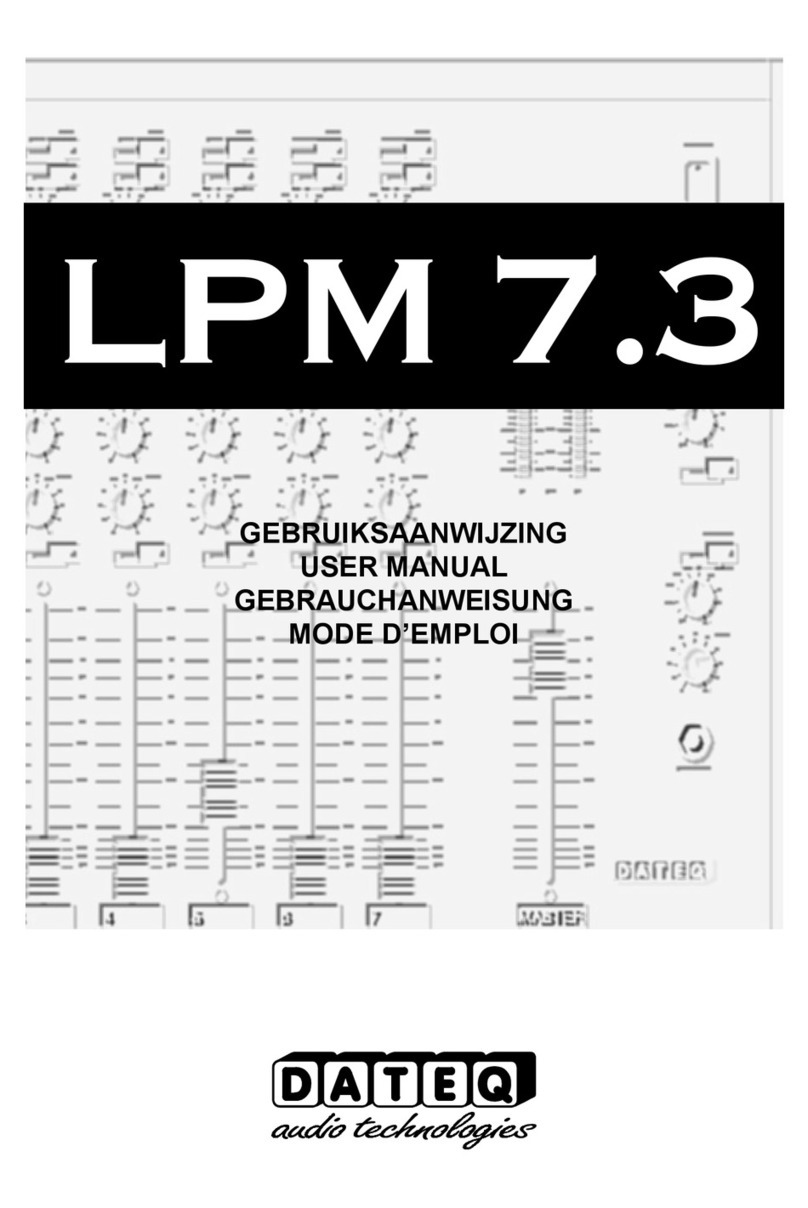 Dateq LPM 7.3 User manual