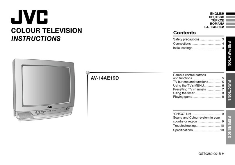 JVC AV-14AE19D User manual