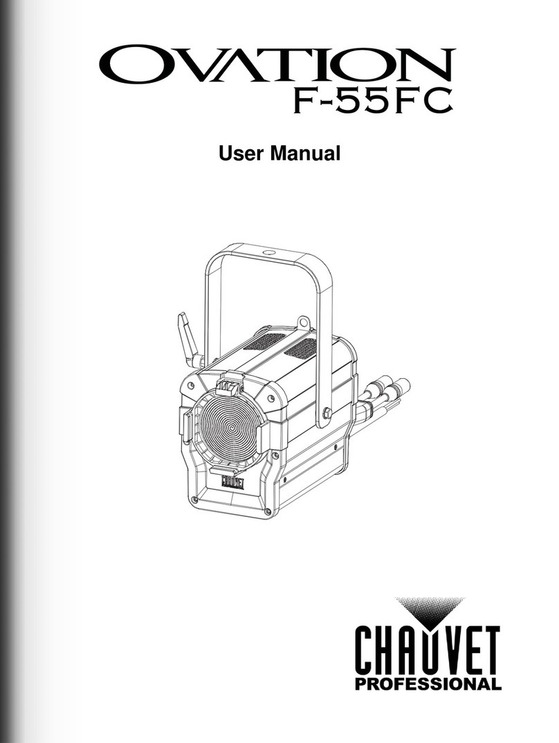 Chauvet Professional Ovation F-55FC user manual