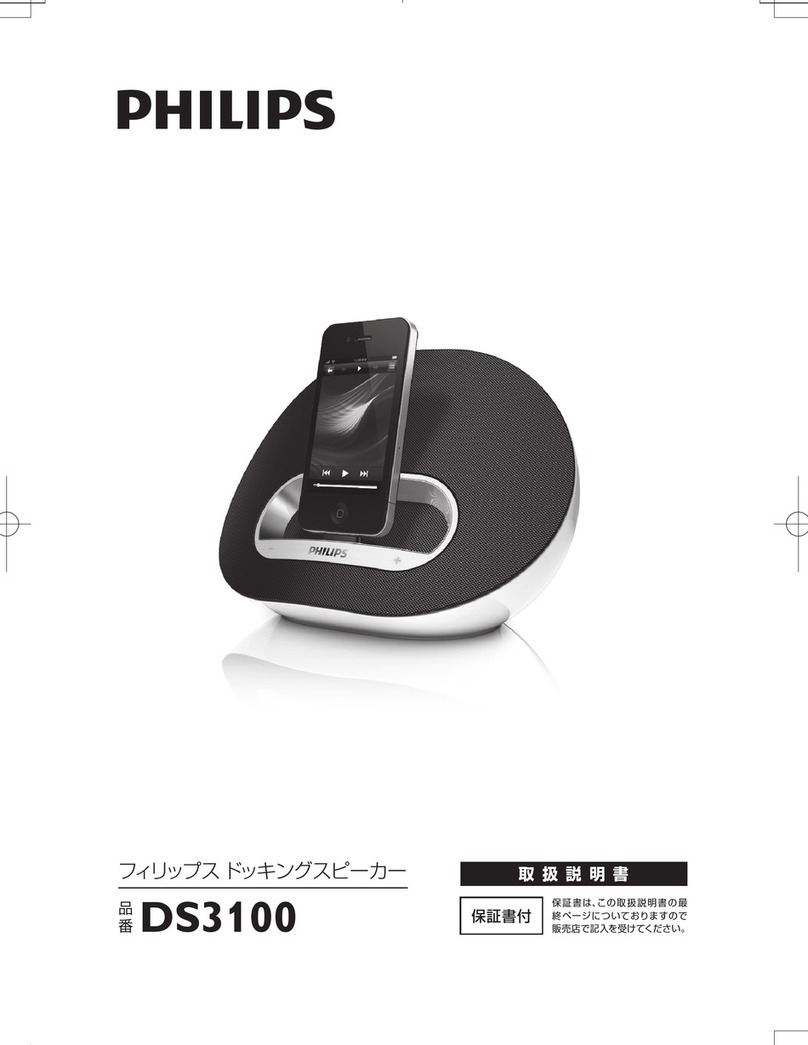 Philips DS 3100 User manual