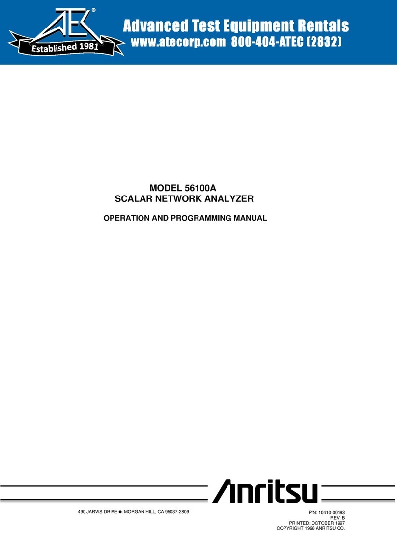 Anritsu 56100A Owner's manual Anritsu 56100A Owner's manual