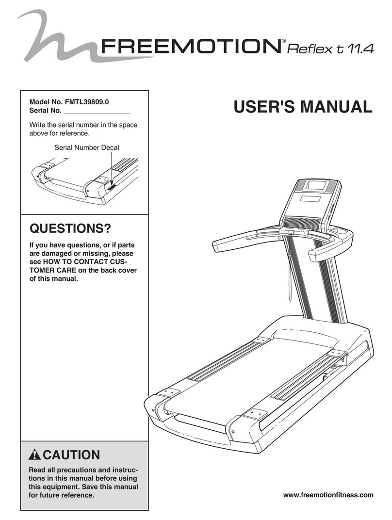 FREE MOTION REFLEX T11.4 User manual