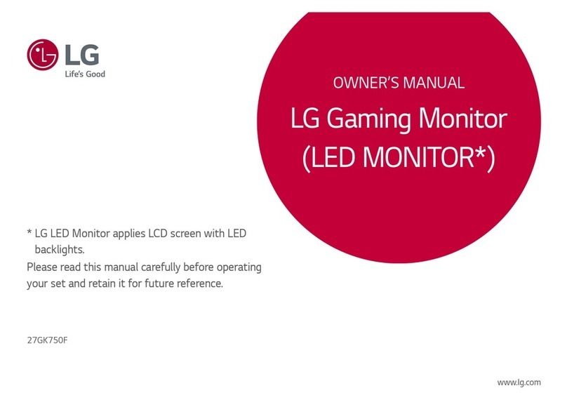LG 27GK750F User manual