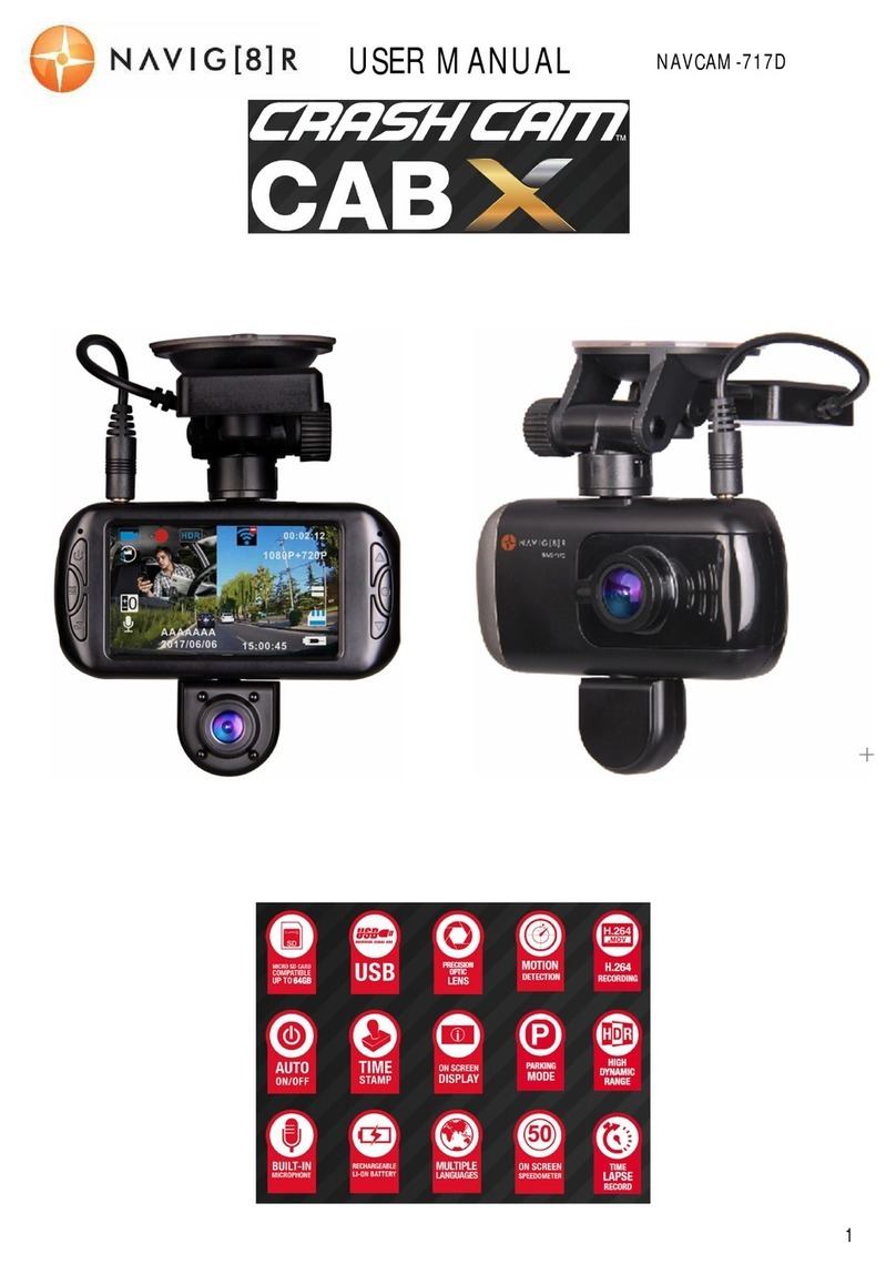 Navig8r NAVCAM-717D User manual