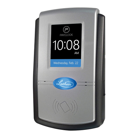 Lathem PC700 user guide