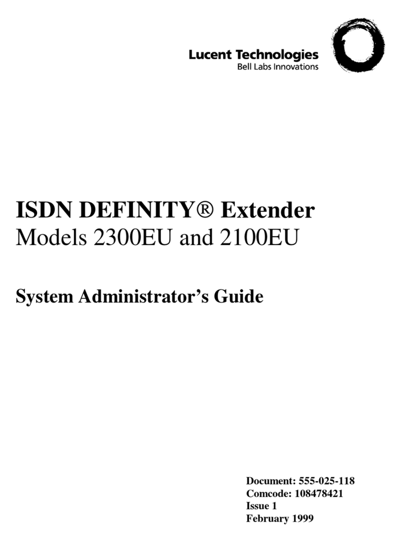 Lucent Technologies 2300EU Service manual