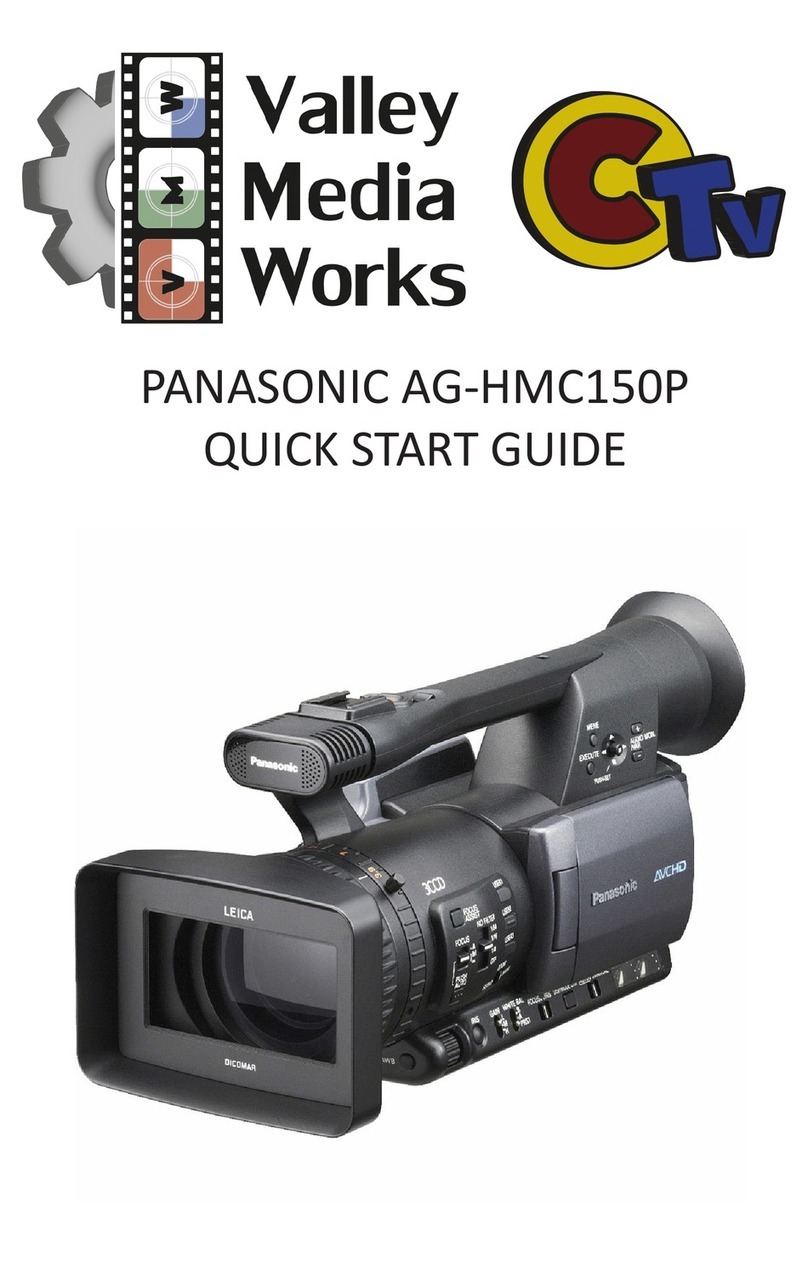 Panasonic AVCCAM AG-HMC150P User manual Panasonic AVCCAM AG-HMC150P User manual