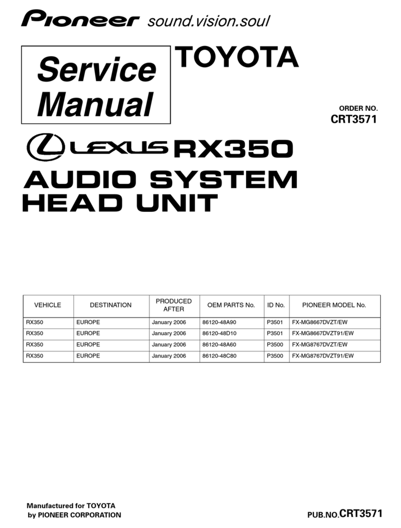 Pioneer FX-MG8667DVZT/EW User manual