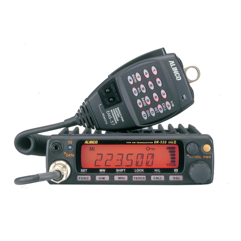 Alinco DR-235T User manual