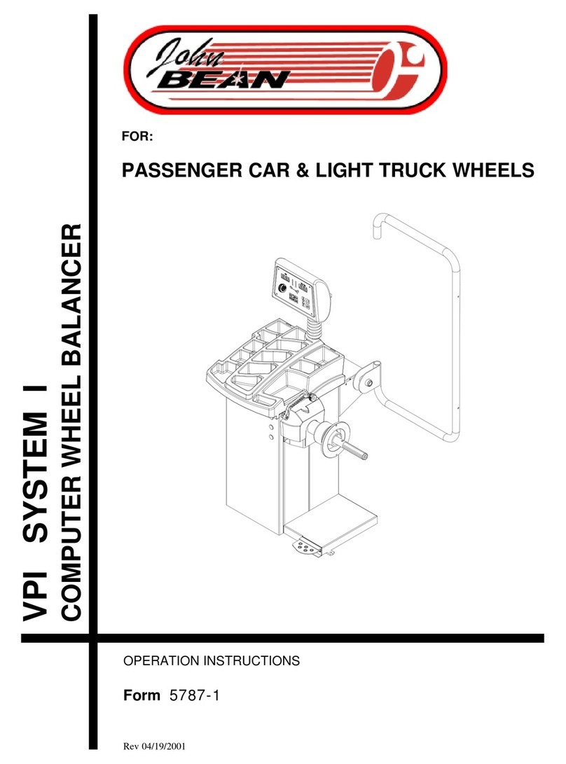 John Bean VPI System Operation instructions