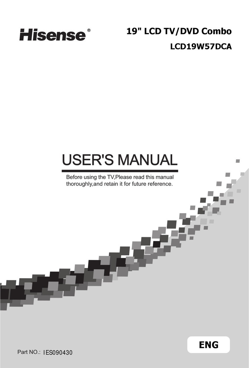 Hisense LCD19W57DCA user manual