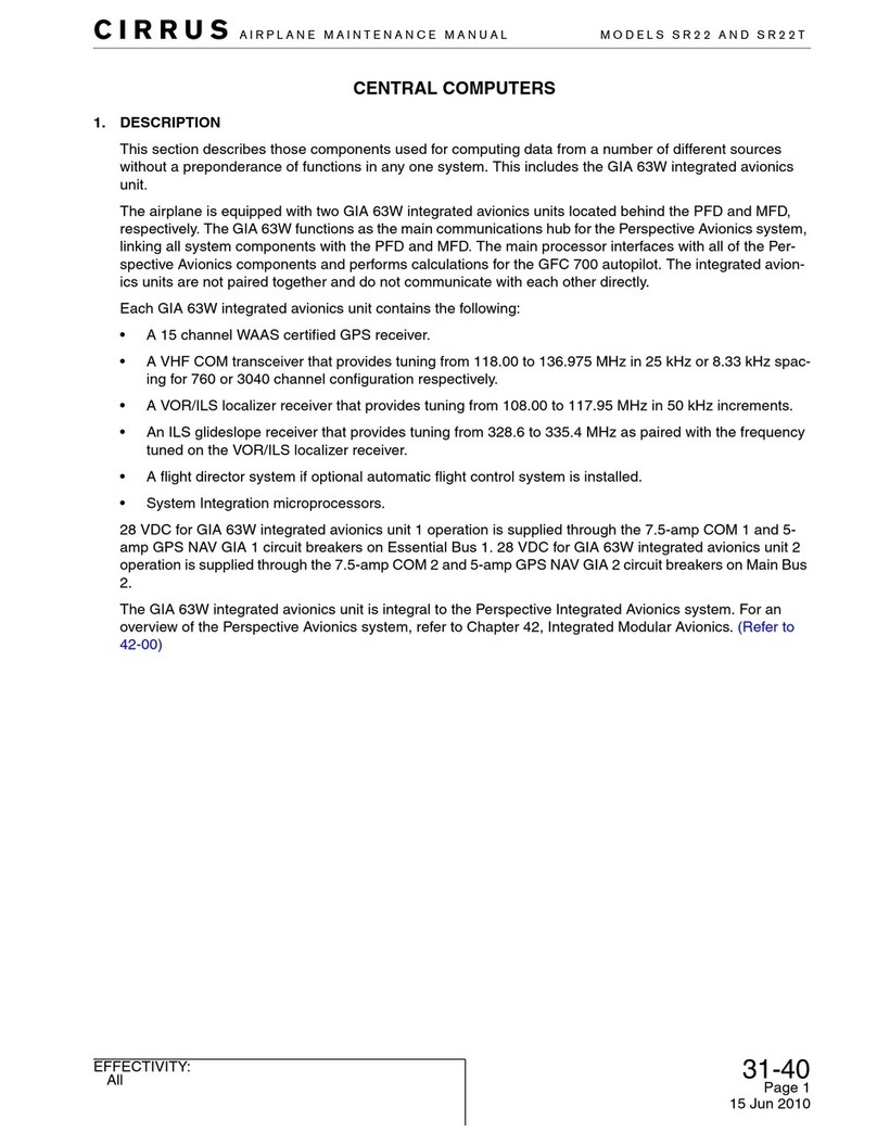 Cirrus SR22 User manual