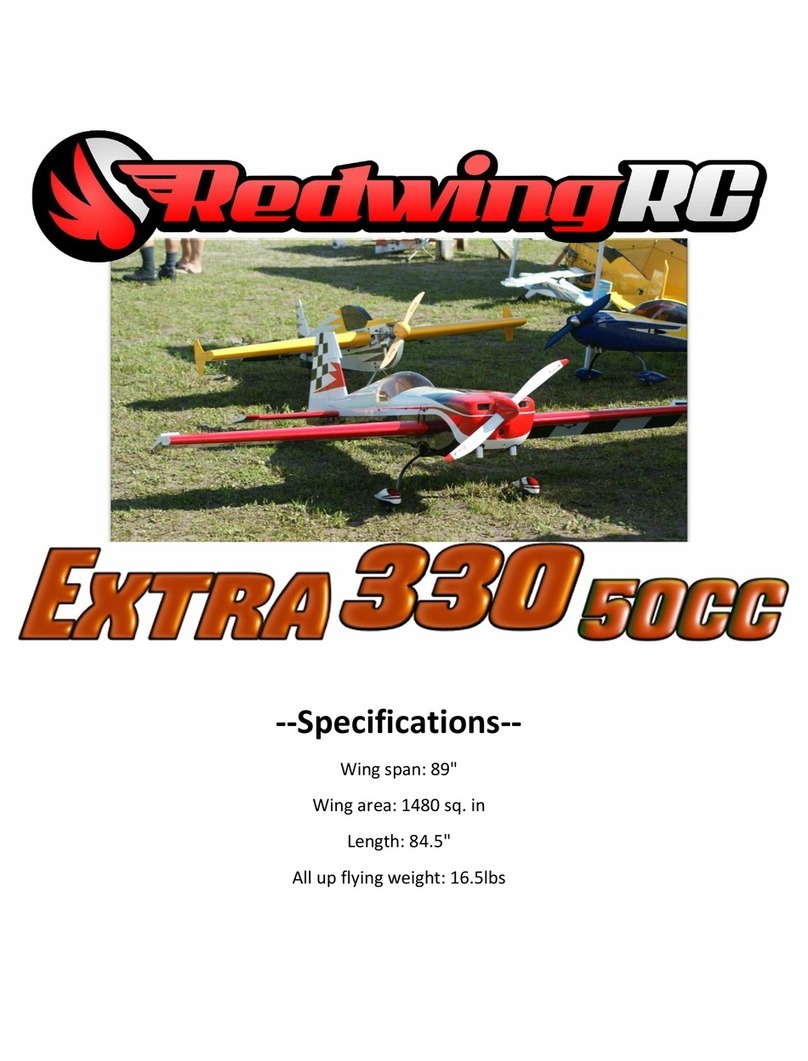 RedWing RC EXTRA 330 50CC instructions
