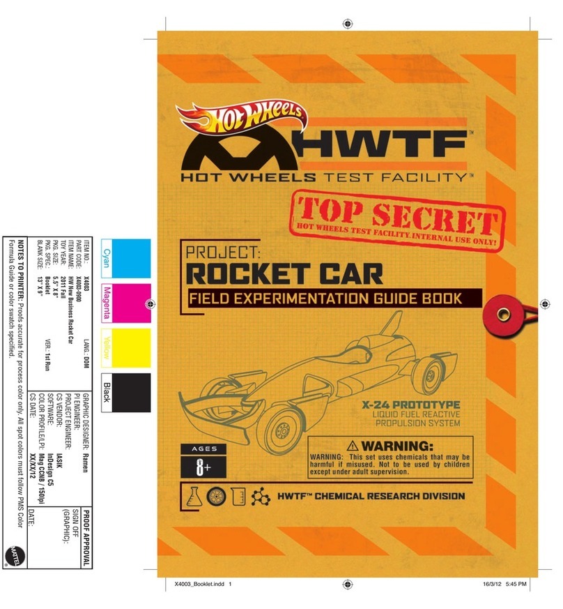 Mattel X4003 Product guide