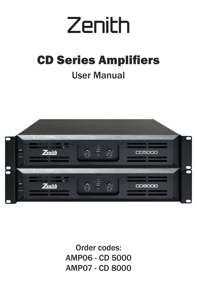Zenith CD Series user manual