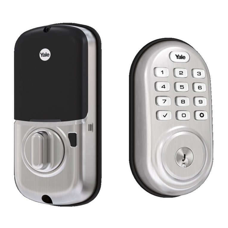 Yale Assure Lock YRD216 Technical specifications
