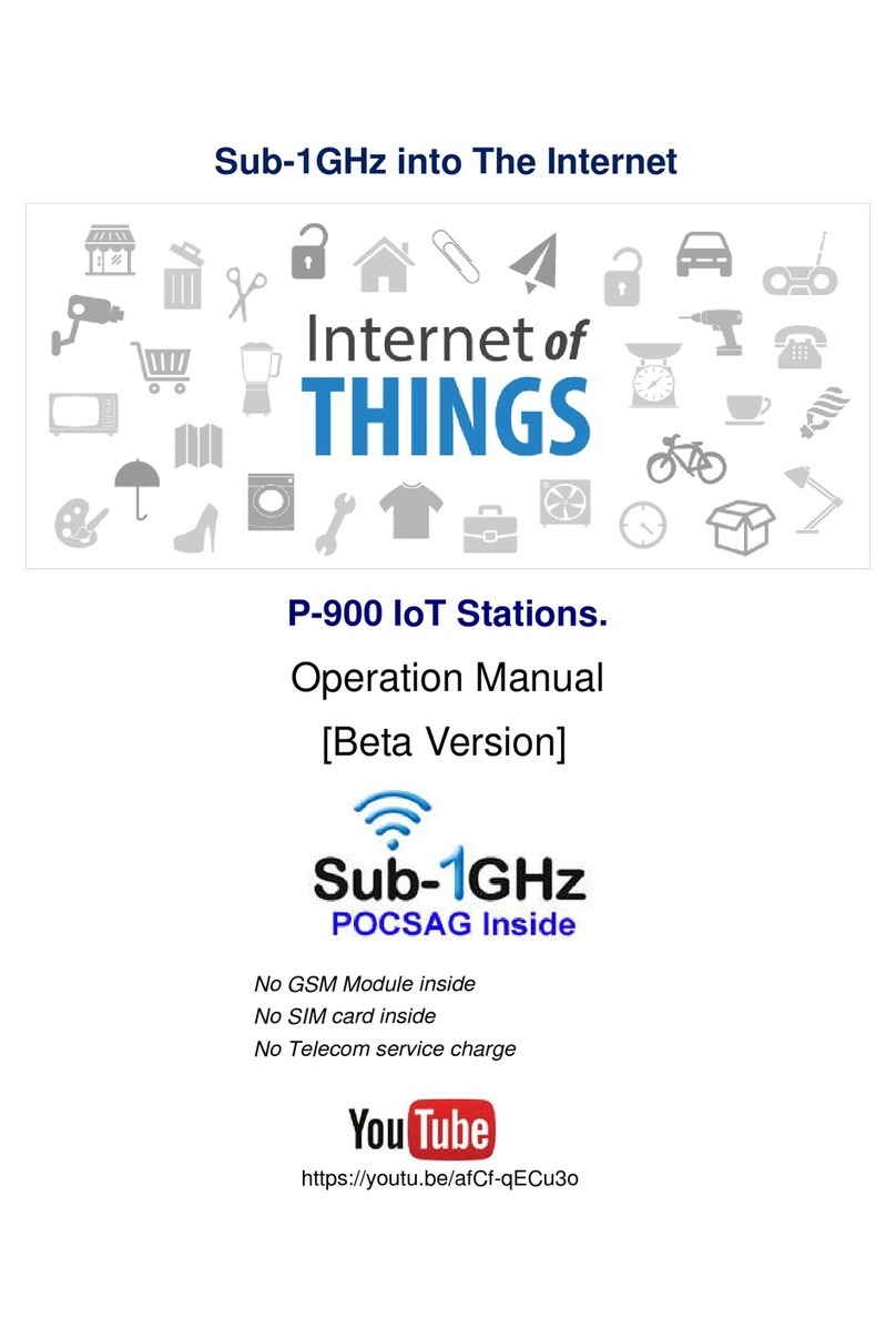 Wireless Devices P-900 Operation manual