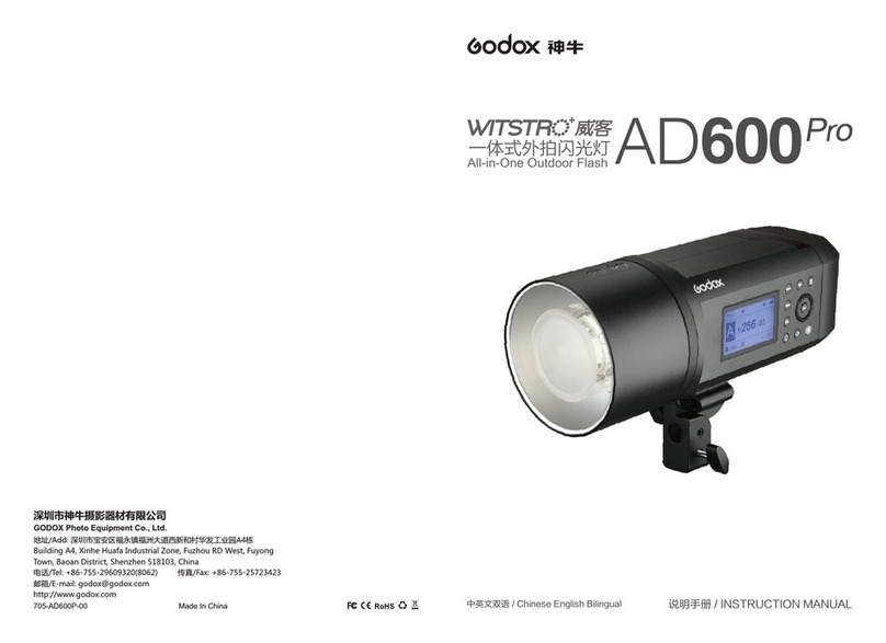 Godox Witstro AD600Pro instruction manual