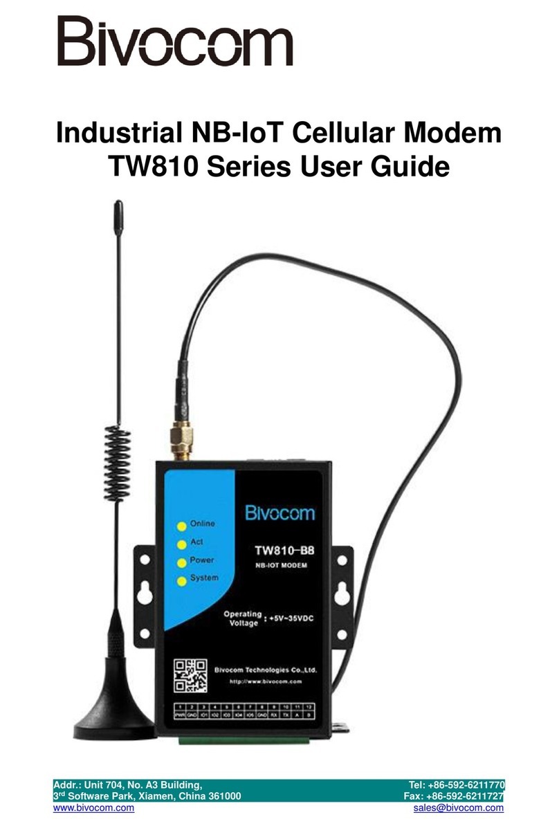 Bivocom TW810-B5 User manual