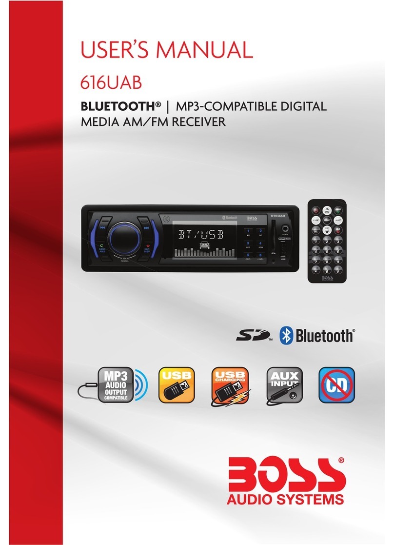 Boss Audio Systems 616UAB User manual