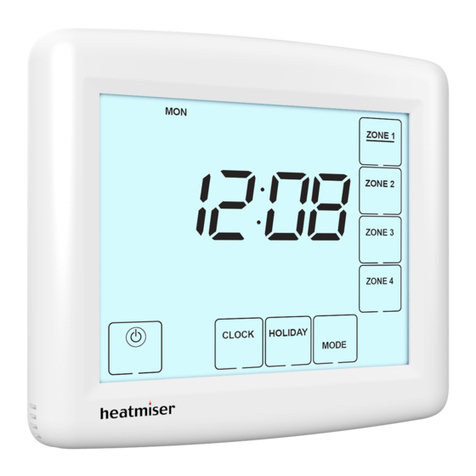 Heatmiser TM4-TS instruction manual