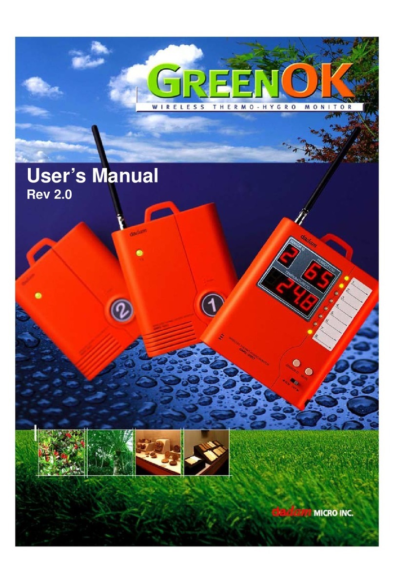 Dadam micro GreenOK user manual