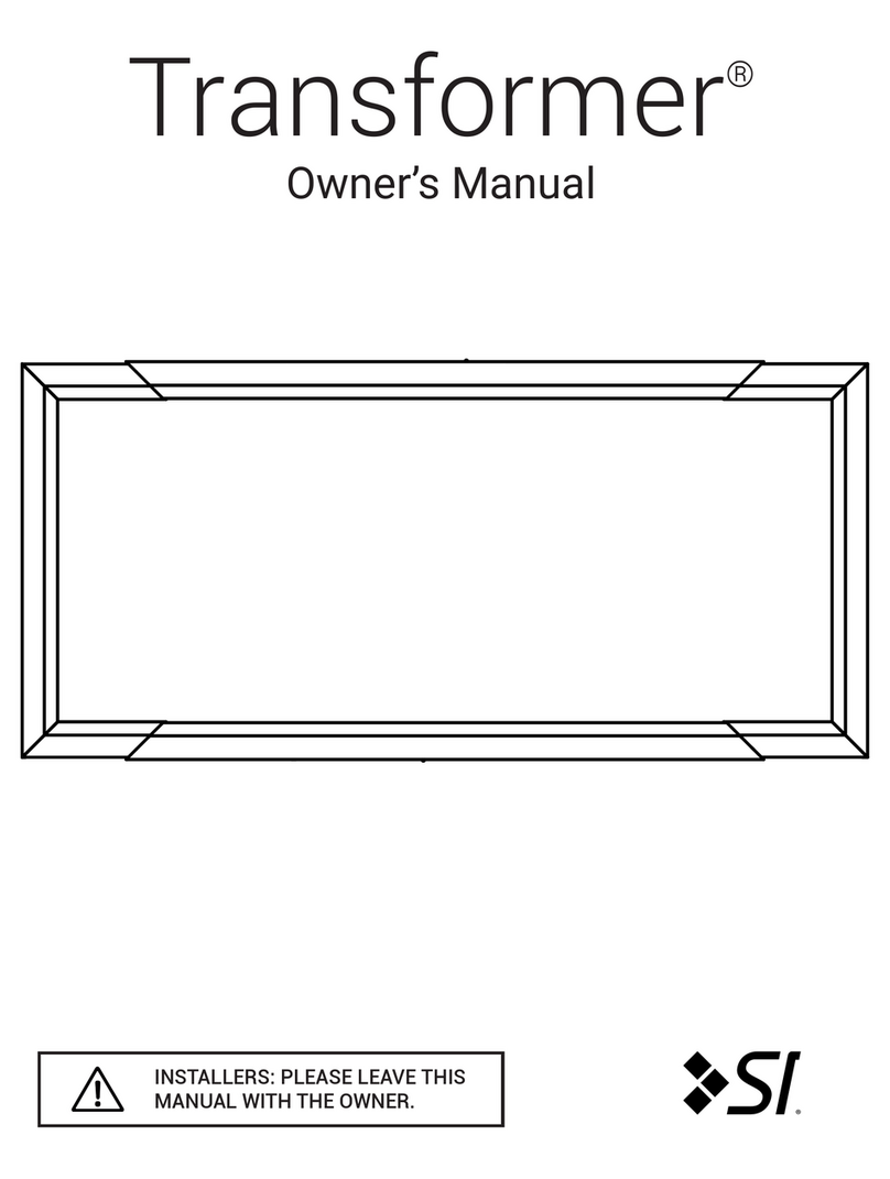 Screen Innovations Transformer owner's manual