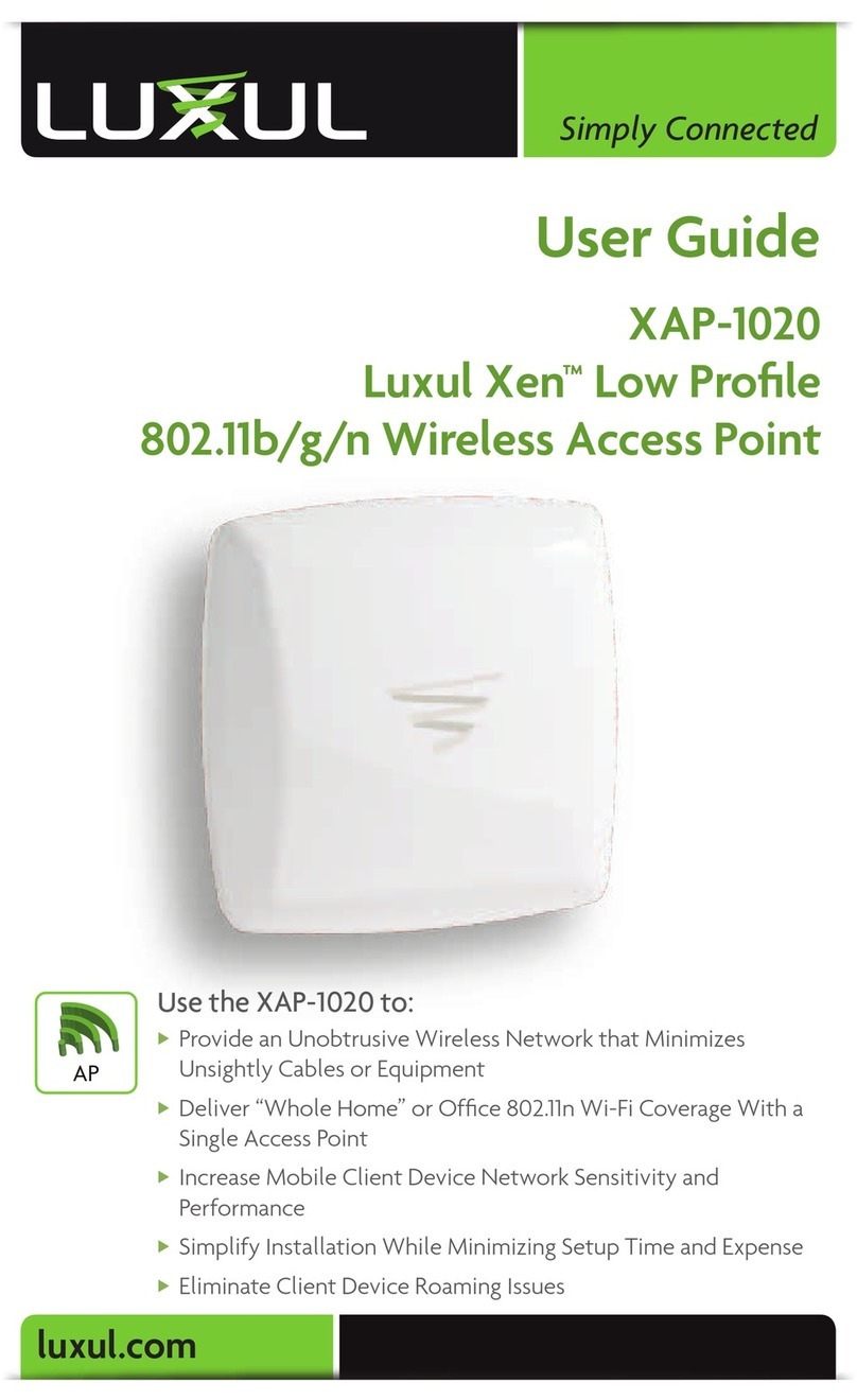 Luxul XAP-1020 user guide