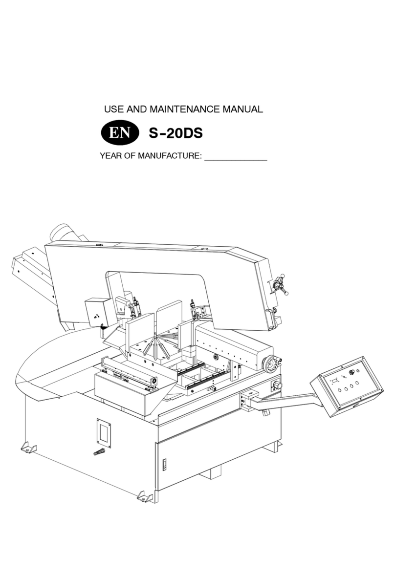 Hyd-Mech S-20DS User manual
