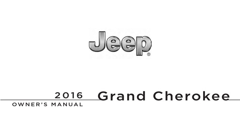 Jeep 2016 CHEROKEE User manual