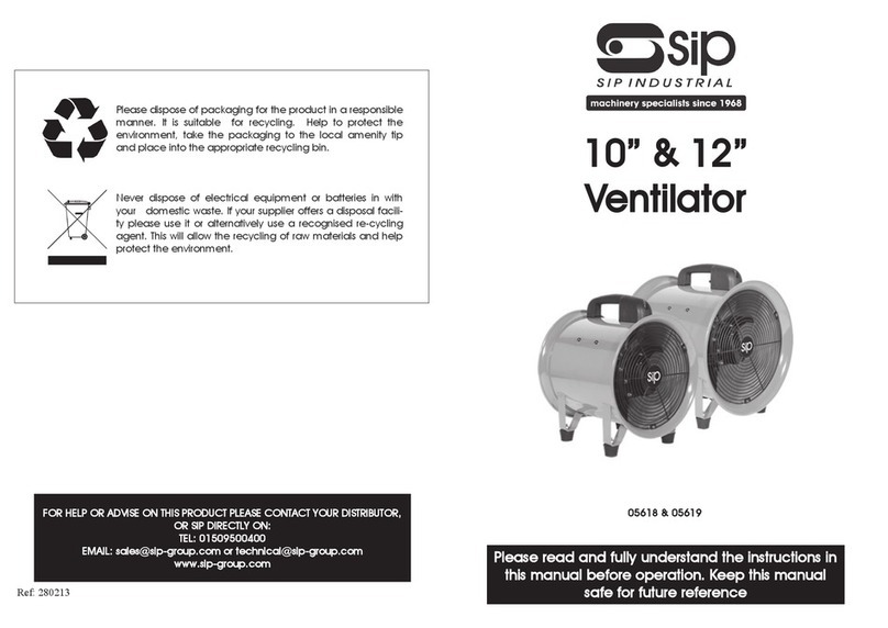 SIP 05618 User manual