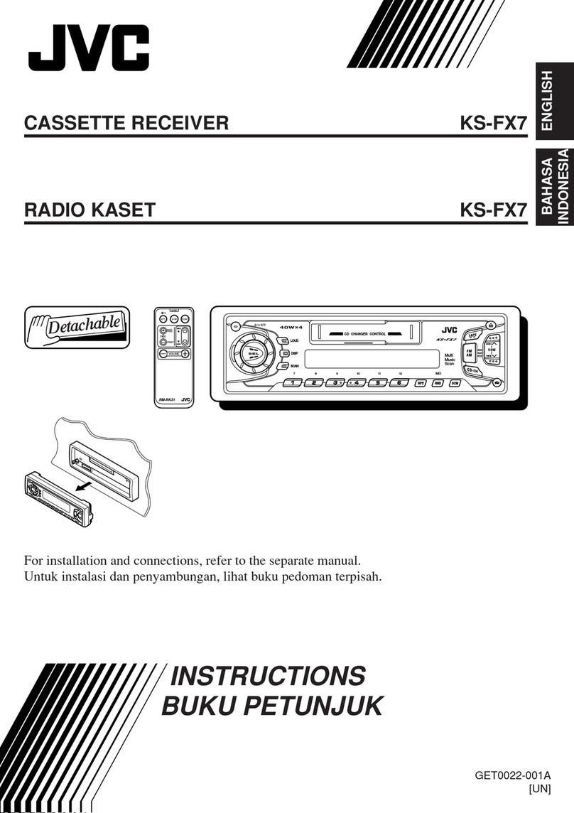 JVC KS-FX7 User manual
