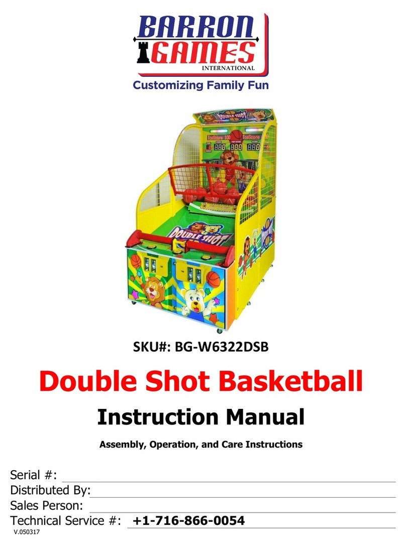 Barron Games BG-W6322DSB User manual