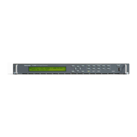 Tektronix TG8000 Programmer's manual