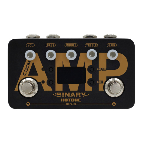 Hotone Binary Amp owner's manual