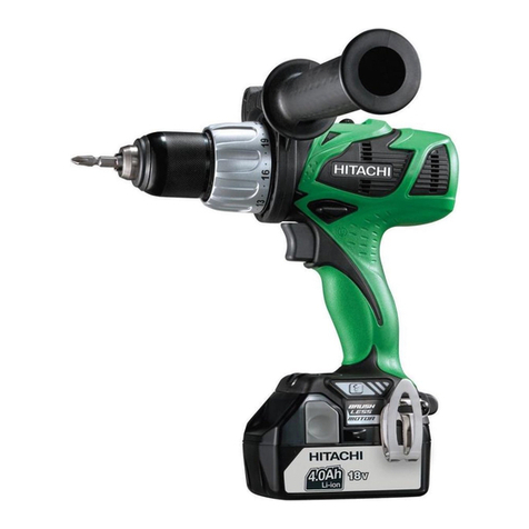Hitachi DV 14DBL User manual