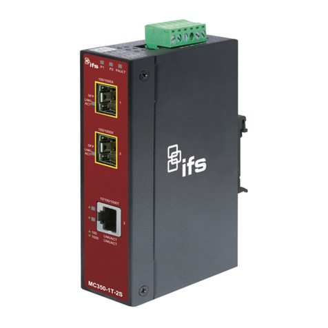 Interlogix IFS MC350-1T-2S User manual Interlogix IFS MC350-1T-2S User manual