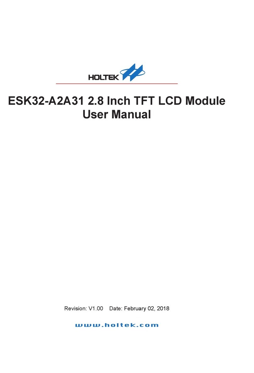 Holtek ESK32-A2A31 user manual