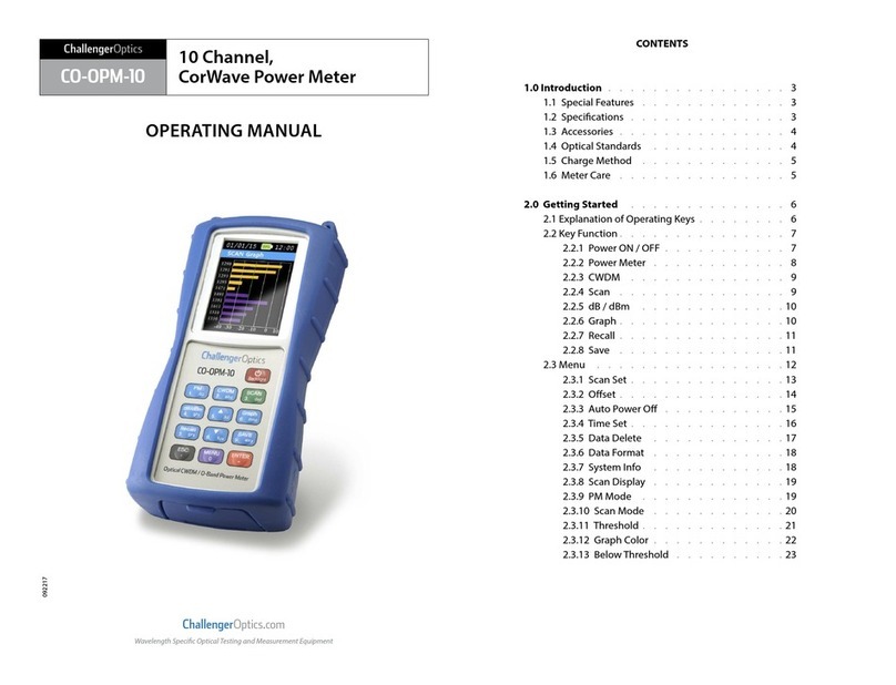 Challenger Optics CO-OPM-10 operating manual Challenger Optics CO-OPM-10 operating manual