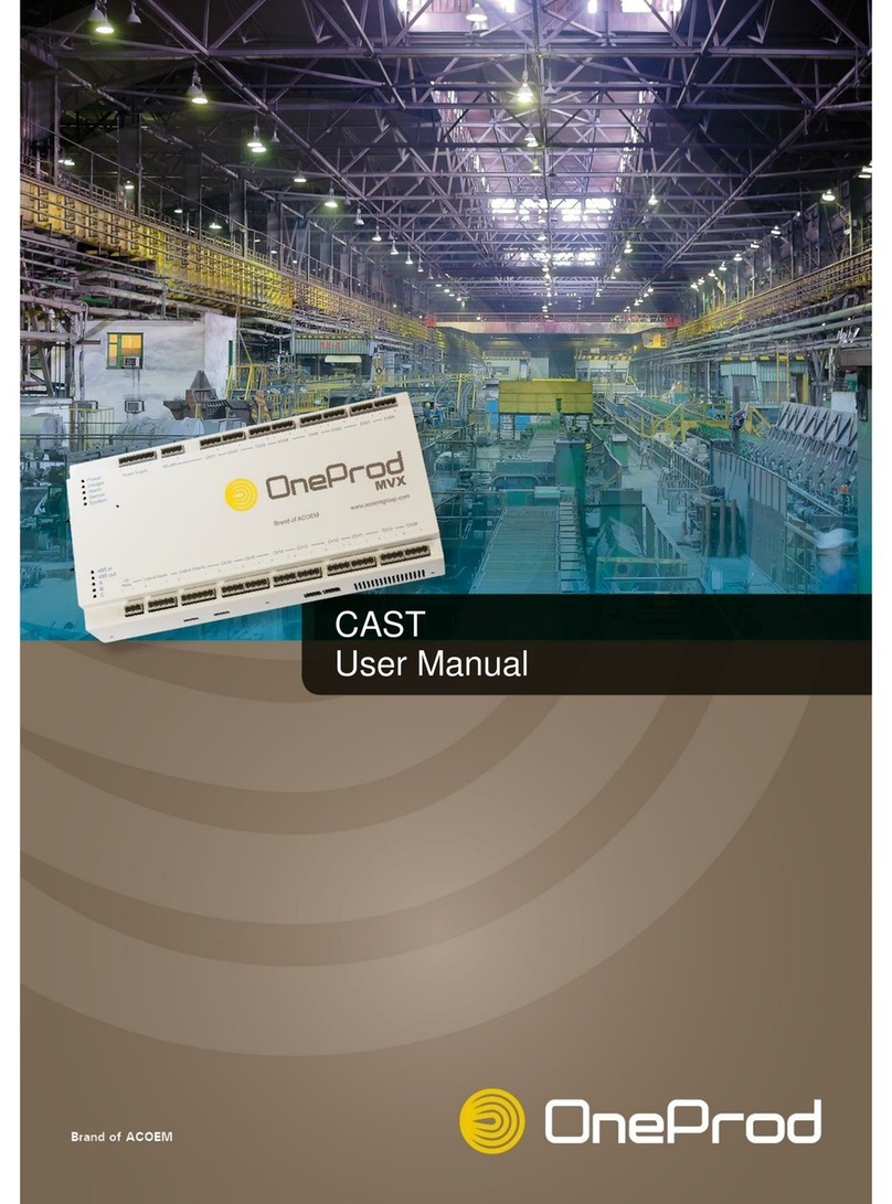 OneProd MVX user manual