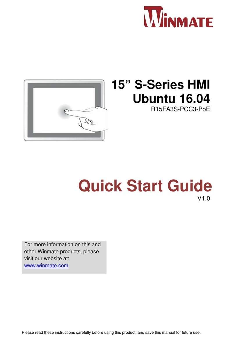 Winmate R15FA3S-PCC3-PoE User manual