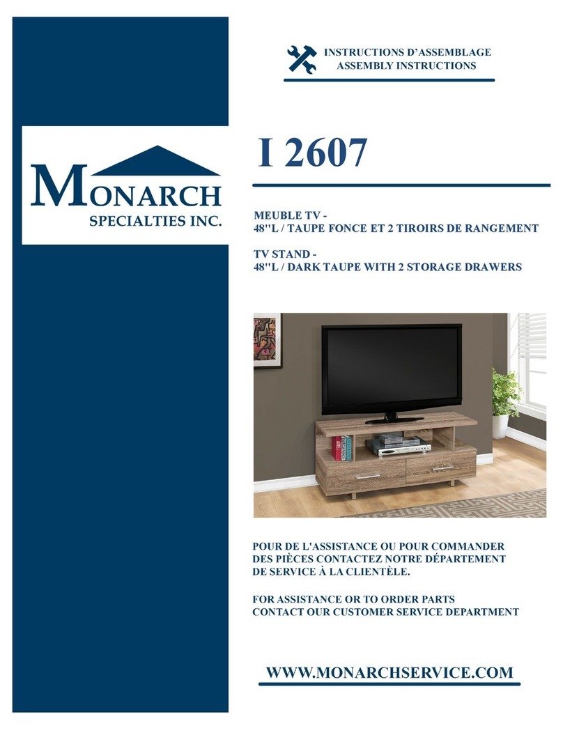 Monarch I 2607 User manual