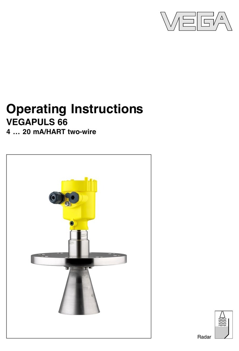 Vega VEGAPULS 66 operating instructions