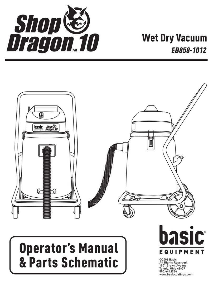 Basic Shop Dragon 10 Operator's manual & parts