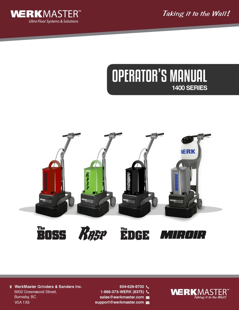 WerkMaster The BOSS Operator's manual
