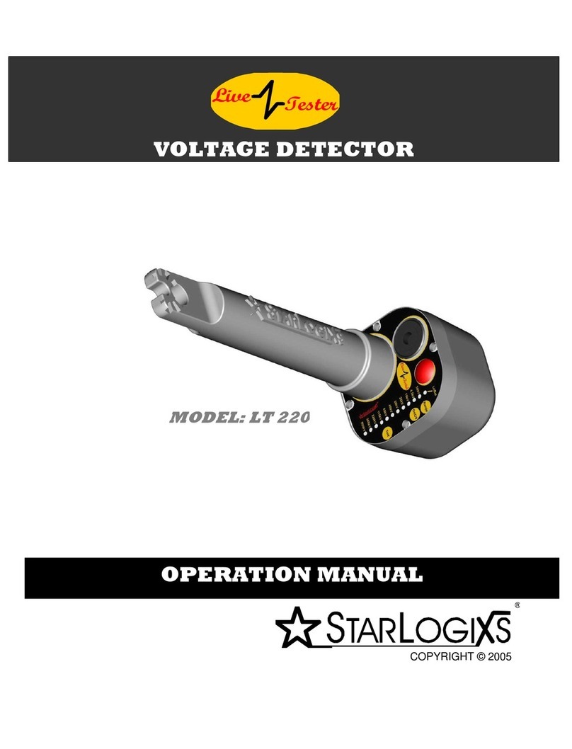 StarLogixs LiveTester LT 220 Operation manual
