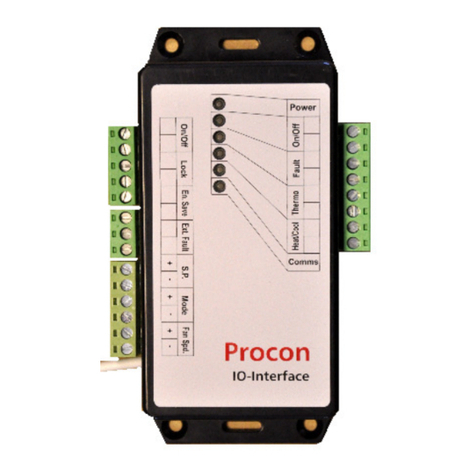 Mitsubishi Electric Procon IO-INTERFACE installation manual