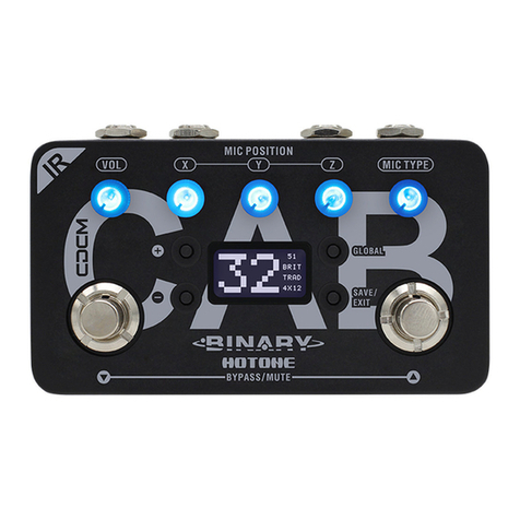 Hotone Binary IR owner's manual